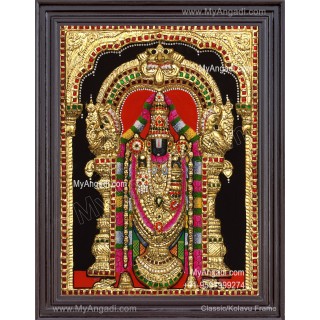 Balaji 3d Tanjore Painting