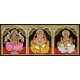 3 Panel Tanjore Painting