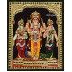 Murugan Valli Deivanai Tanjore Painting