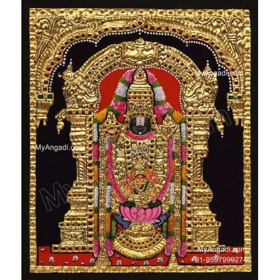 Balaji Lakshmi  Tanjore Painting