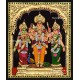 Murugan Valli Deivanai Tanjore Painting