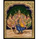 Murugan Valli Deivanai Tanjore Painting