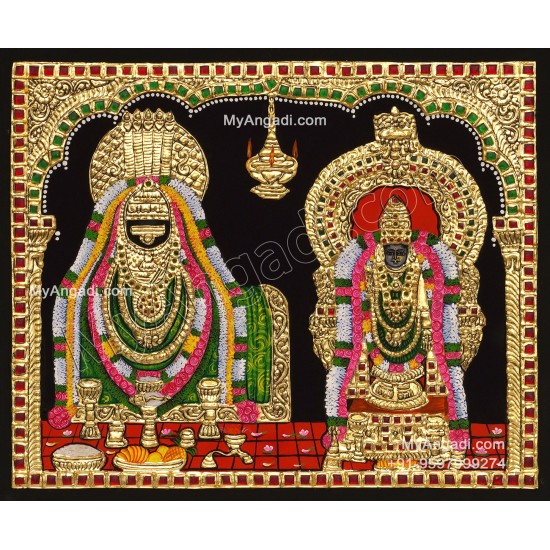 Annamalaiyaar  Unnamalaiyaar Tanjore Painting