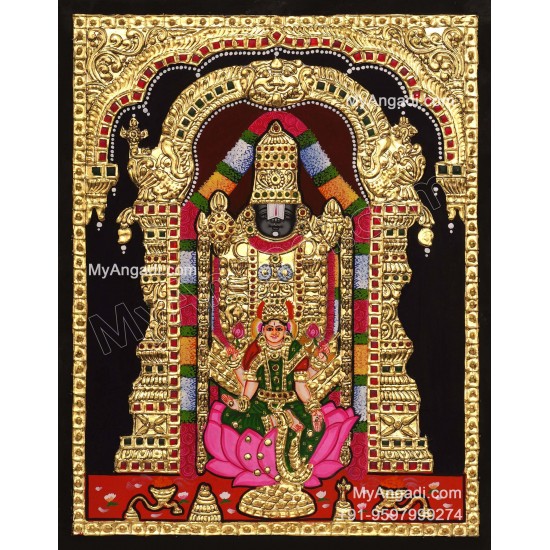 Balaji Lakshmi  Tanjore Painting