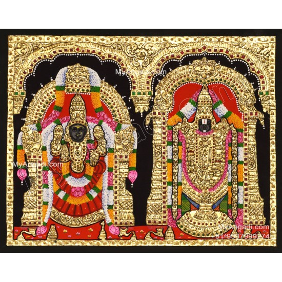 Balaji Thayar Tanjore Painting