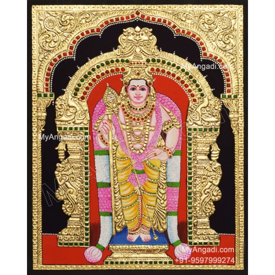 Murugar Tanjore Painting