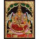 Gaja Lakshmi 3d Embossed Tanjore Painting