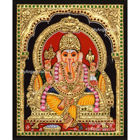 Ganesha Tajore Paintings