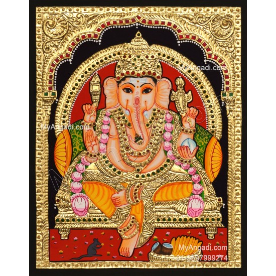 Ganesha Tajore Paintings