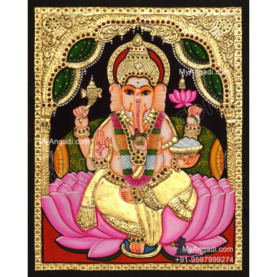 Ganesha Tajore Paintings