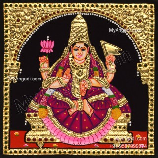 Ashta Lakshmi Tanjore Painting