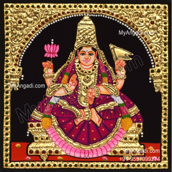 Ashta Lakshmi Tanjore Painting