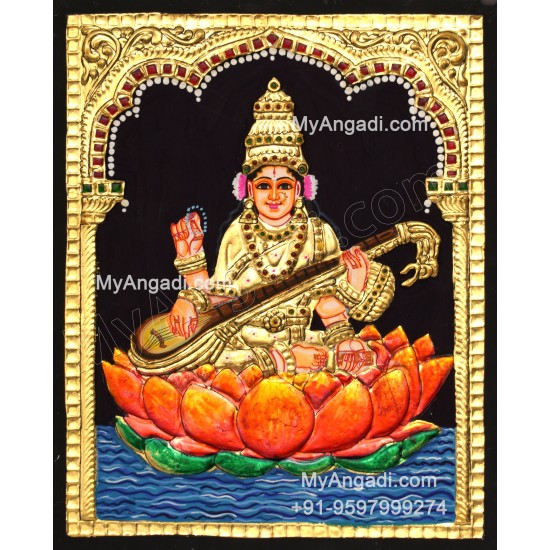 Saraswathi Tanjore Paintings