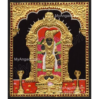 Meenakshi Amman Tanjore Painting, Amman Tanjore Painting