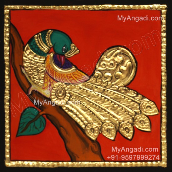 Peacock Tanjore Paintings