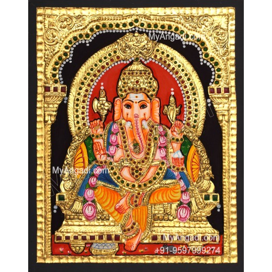 Ganesha Tanjore Paintings