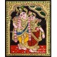 Krishna and Radhe Tanjore Painting