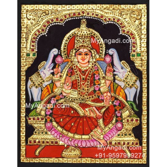 Gajalakshmi Tanjore Paintings