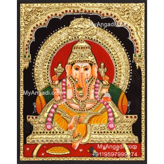 Ganesh Ji Tanjore Paintings