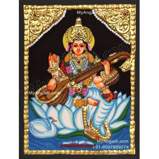 Saraswathi Tanjore Paintings