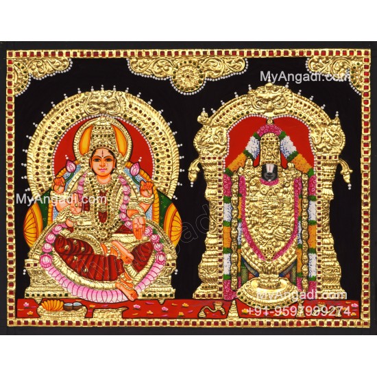 Balaji Lakshmi  Tanjore Paintings