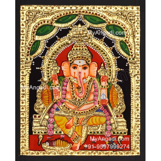 Ganapathi Tanjore Painting Tanjore Painting