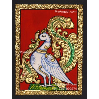 Peacock Tanjore Painting