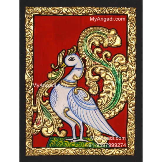 Peacock Tanjore Painting