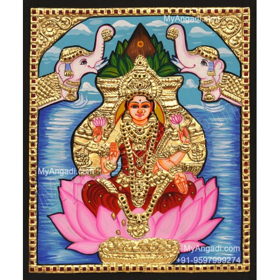 Varalakshmi Tanjore Painting