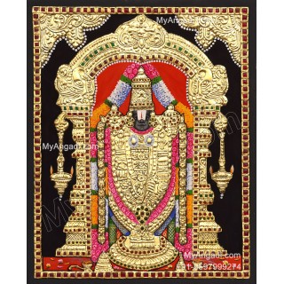 Venkatachalapathy  Tanjore Painting