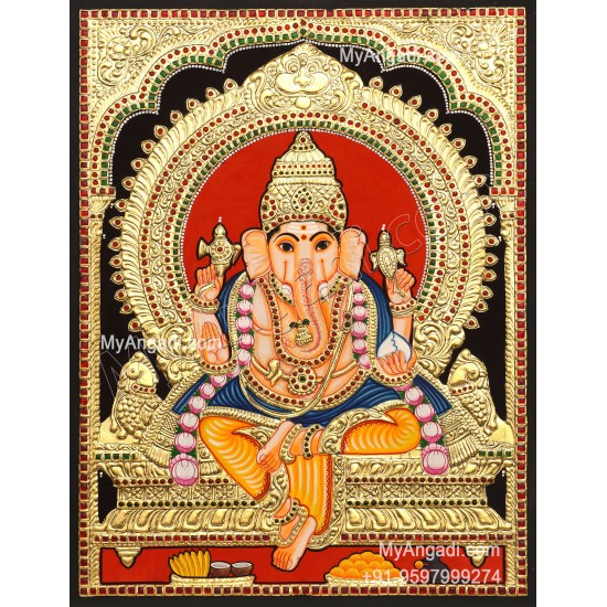 Ganapathi Tanjore Paintings