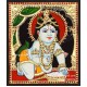 Butter Krishna Tanjore Painting