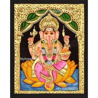 Ganesha Tanjore Paintings