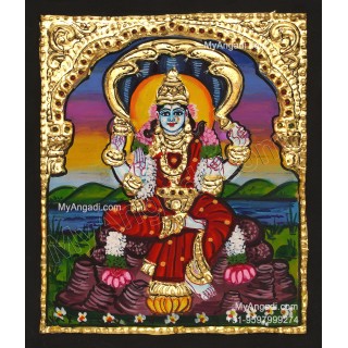 Renuka Devi Tanjore Painting, Amman Tanjore Painting