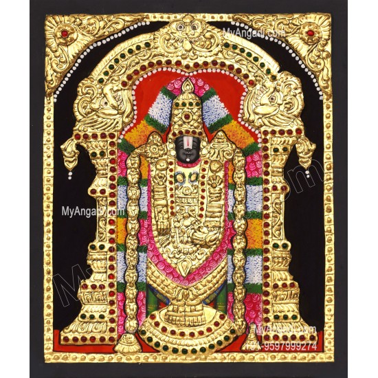 2D Balaji Tanjore Painting