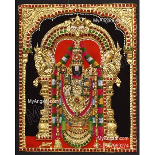 Balaji 3d Tanjore Painting