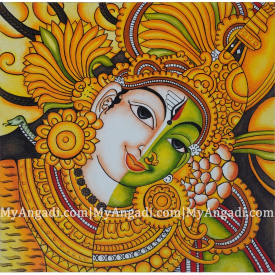 Arthanareeshwarar Mural Painting 