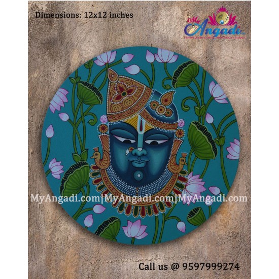 Krishna Canvas Painting 