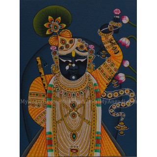 Shrinathji Canvas Painting 