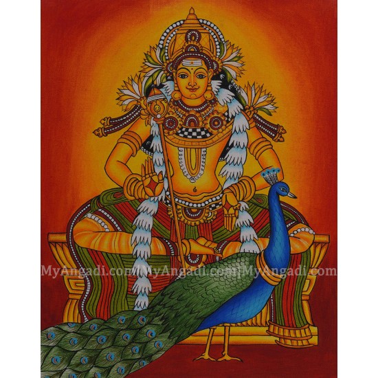 Murugan Mural Painting Murugan Mural Painting