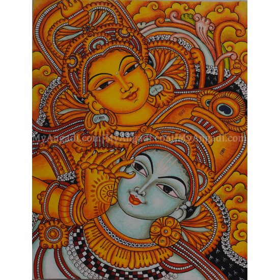 Radha Krishna Mural Painting Radha Krishna Mural Painting