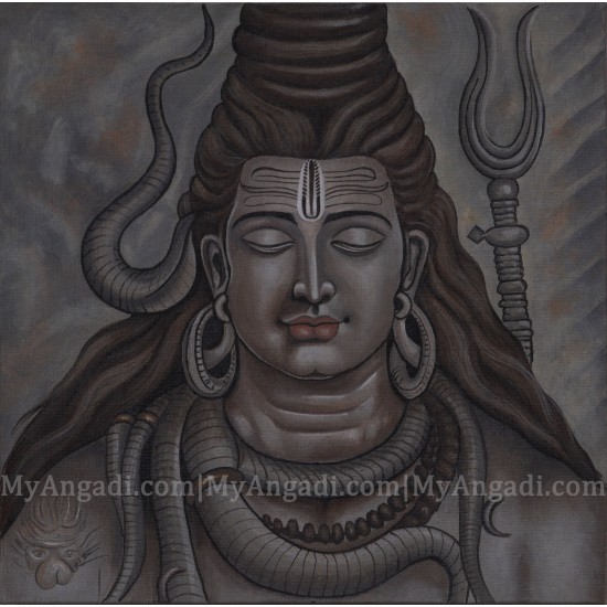 Lord Shiva Mural Painting Lord Shiva Mural Painting