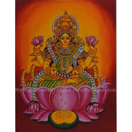 Lakshmi Mural Painting 