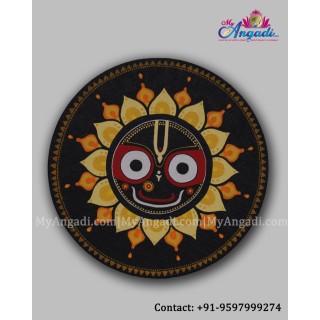 Jagannathar  round Canvas painting