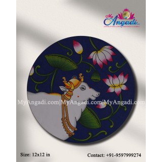 Pichwai Cow Canvas Painting 