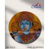 Krishna with Flute Round Mural Painting