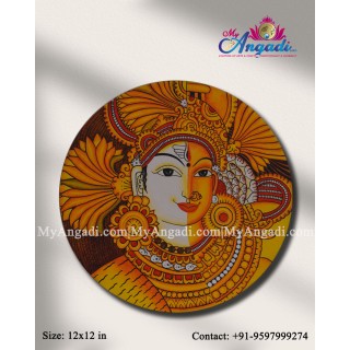 Arthanareeshwarar Round Mural Painting