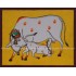 Cow Calf Canvas Painting 
