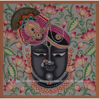 Shrinathji Canvas Painting 