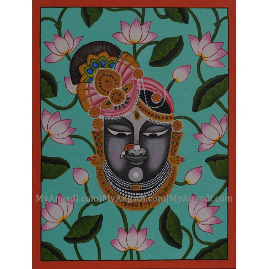 Shrinathji Canvas Painting 
